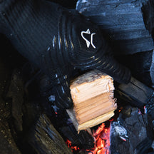 Cookinglife Grill Charcoal Startersset - Houtskool 8kg (Haagbeuk/Eik), Kolenmand & Handschoenen