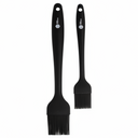 Cookinglife Grill BBQ Kwasten / Bakkwasten - Siliconen - 2 stuks - 21 & 25 cm