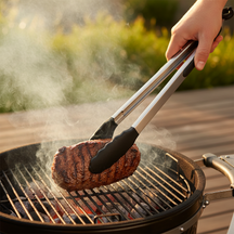 Cookinglife Grill BBQ Tang 40 cm - Siliconen kop