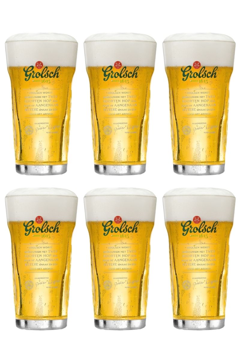 Grolsch Bierglazen Craft - 250 ml - 6 stuks