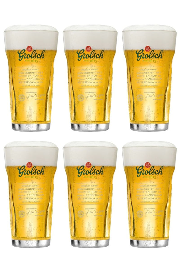 Grolsch Bierglazen Craft - 250 ml - 6 stuks