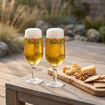 Grolsch Bierglazen op Voet Classic - 250 ml - 6 stuks