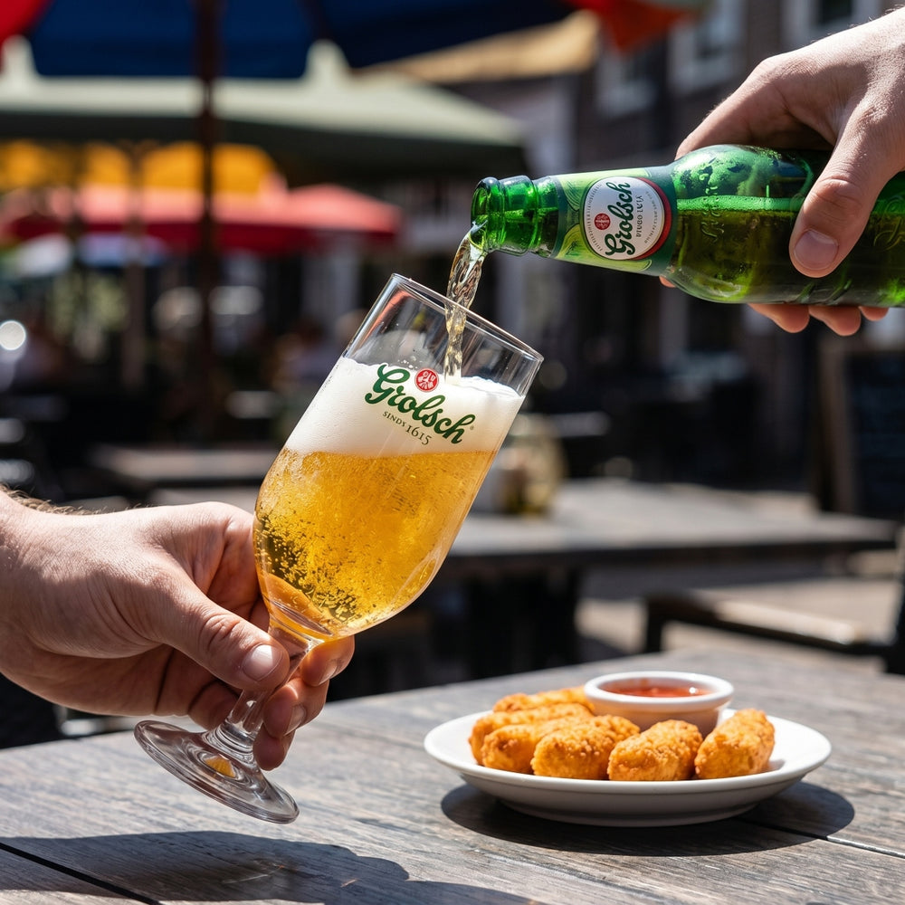 Grolsch Bierglazen op Voet Classic - 250 ml - 6 stuks