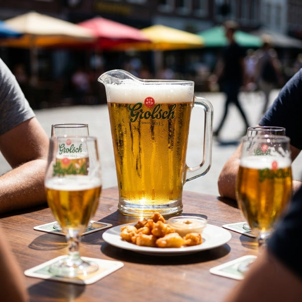 Grolsch Pitcher / Bierkan - Glas - 1.8 Liter