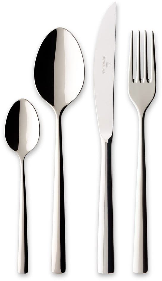 Villeroy & Boch Bestekset Piemont - 18/10 RVS - 16-delig / 4 personen