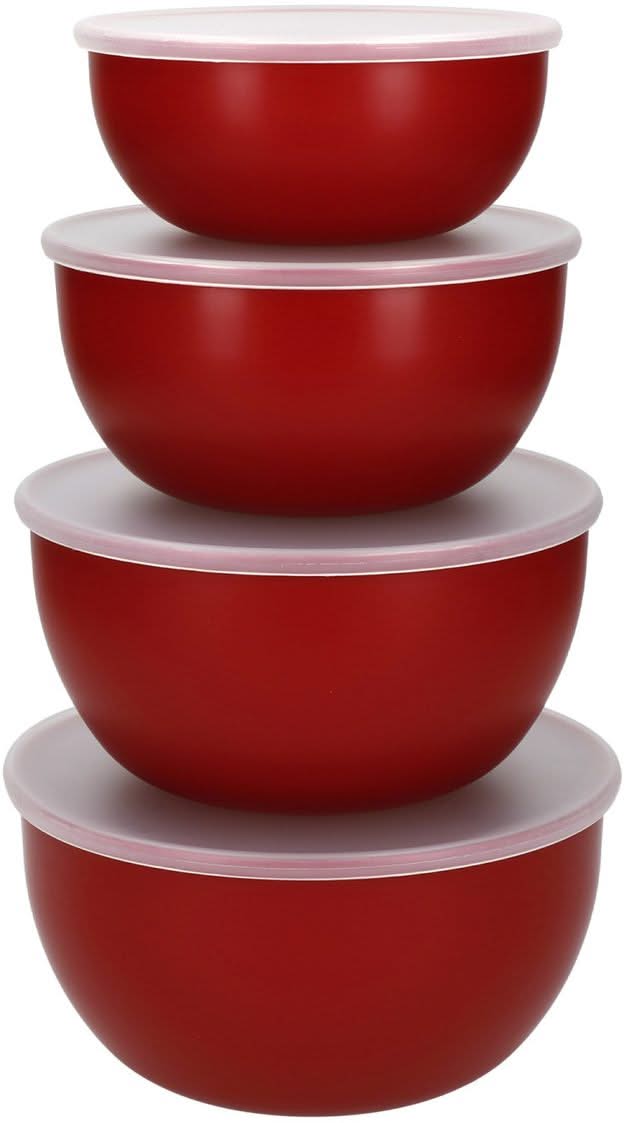 KitchenAid Vershoudbakjes / Kommen Core Keizerrood - met deksels - 4 Stuks