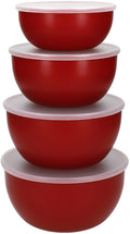 KitchenAid Vershoudbakjes / Kommen Core Keizerrood - met deksels - 4 Stuks