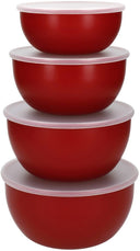KitchenAid Vershoudbakjes / Kommen Core Keizerrood - met deksels - 4 Stuks