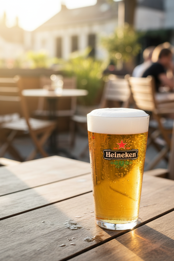 Heineken Bierglazen Vaasje - 250 ml - 6 stuks