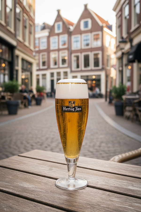 Hertog Jan Bierglazen op Voet - 250 ml - 6 stuks