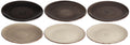 Cookinglife Dinerborden Delice Grijs ø 26.5 cm - 6 stuks