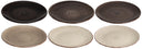 Cookinglife Dinerborden Delice Grijs ø 26.5 cm - 6 stuks