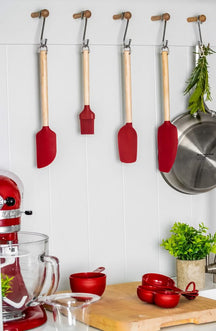 KitchenAid Pannenlikker Core Keizerrood / Berkenhout 32 cm