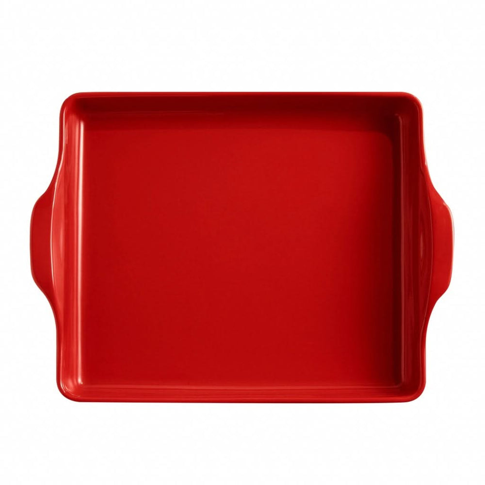 Emile Henry Broodbakvorm voor Focaccia - Grand Cru - 40 x 31 x 7 cm / 3.5 liter