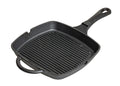 Blackwell Grillpan Gietijzer Cast Iron 23 x 23 cm - geschikt voor alle warmtebronnen - zonder anti-aanbaklaag