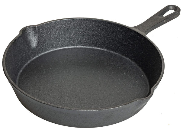 Blackwell Koekenpan Skillet Gietijzer ø 25 cm - geschikt voor alle warmtebronnen - zonder anti-aanbaklaag