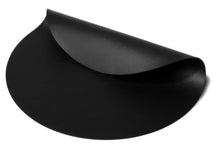 Cookinglife Placemats - Vegan leer - Zwart - ø 38 cm - 6 stuks