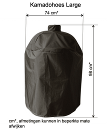 Keij Kamado Beschermhoes Large - voor 18 t/m 21 inch Kamado's - Universeel
