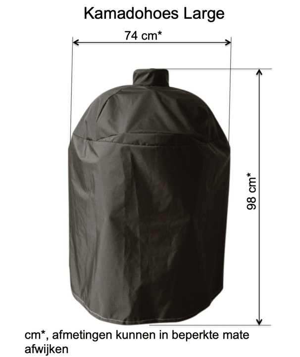 Keij Kamado Beschermhoes Large - voor 18 t/m 21 inch Kamado's - Universeel