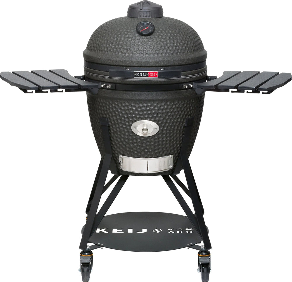 Keij Kamado BBQ Legend Large Matt Black - 21 inch