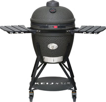 Keij Kamado BBQ Legend Large Matt Black - 21 inch