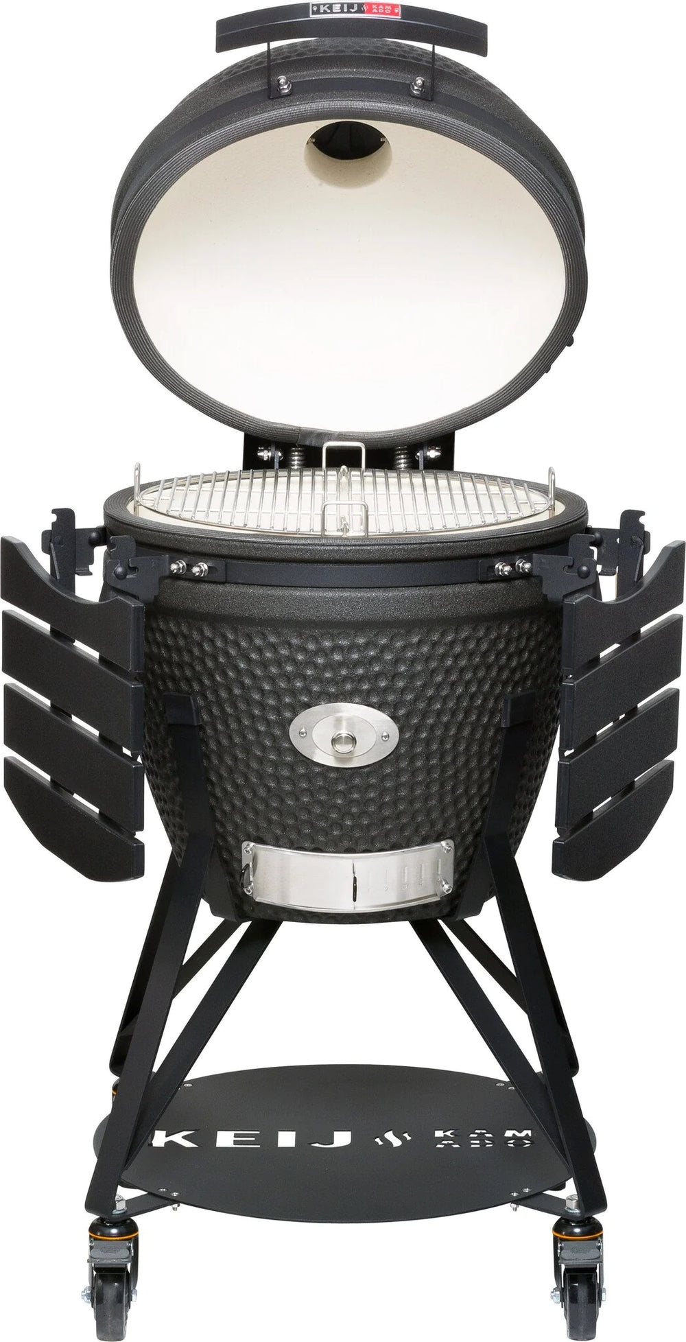 Keij Kamado BBQ Legend Large Matt Black - 21 inch