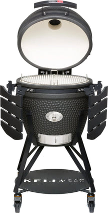 Keij Kamado BBQ Legend Large Matt Black - 21 inch