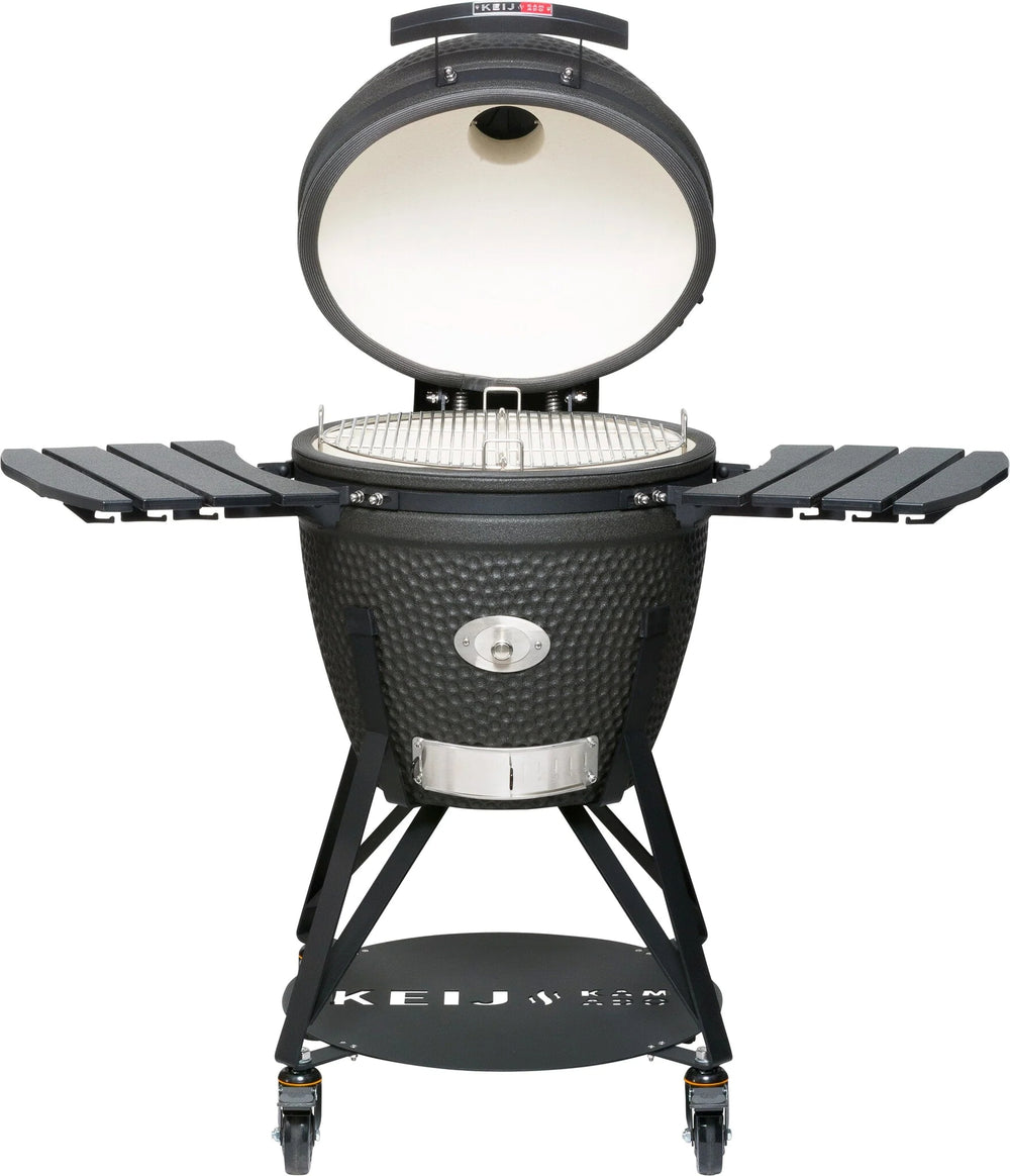 Keij Kamado BBQ Legend Large Matt Black - 21 inch