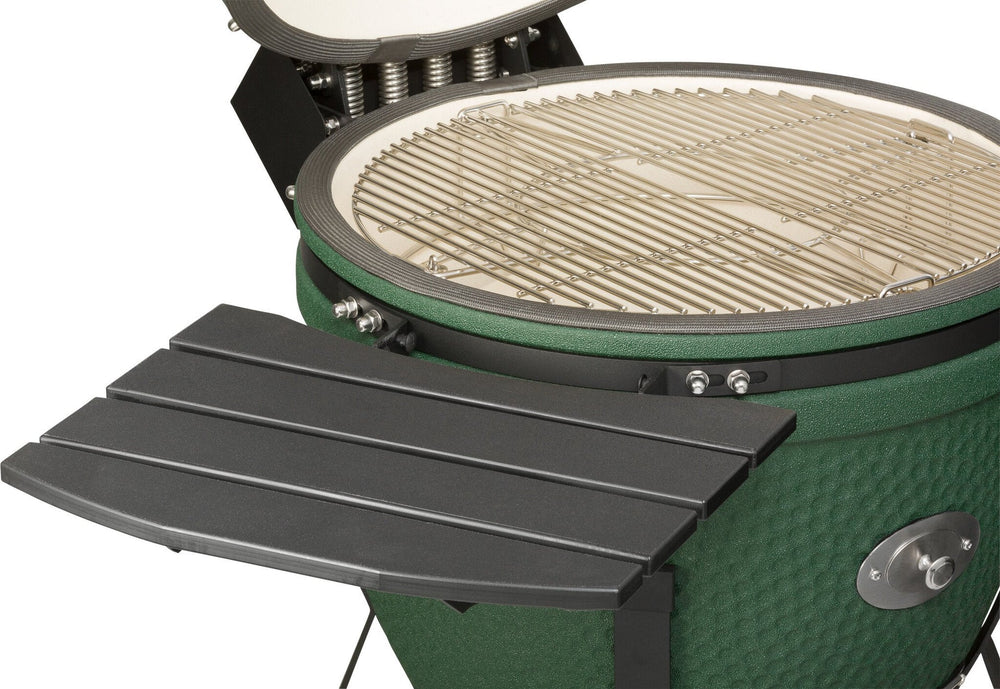Keij Kamado BBQ Startersset - Legend XL Green 23 inch - met Houtskool, Aanmaakwokkels & Kolenmand