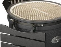 Keij Kamado BBQ Legend XL Matt Black - 23 inch