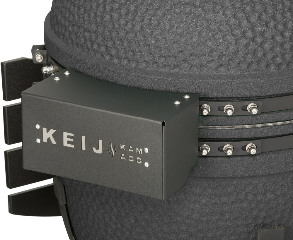 Keij Kamado BBQ Legend XL Matt Black - 23 inch
