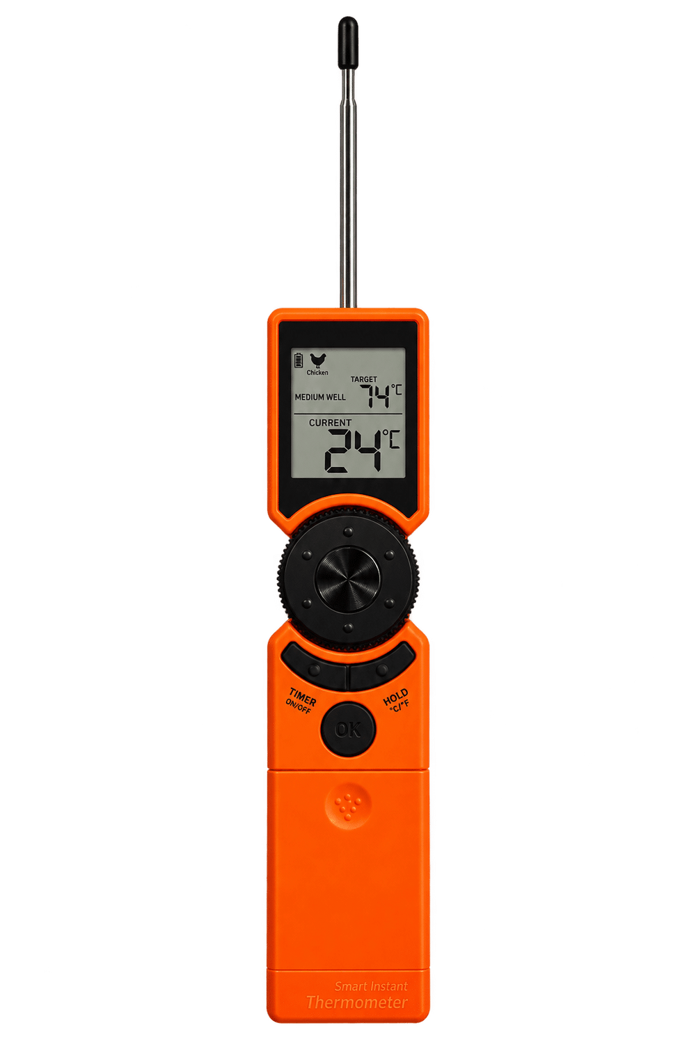 Keij Kamado Digitale BBQ Vleesthermometer - Supersnel - Waterdicht