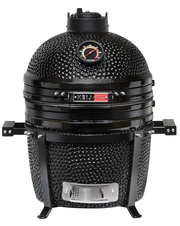 Keij Kamado BBQ Pro Compact Black - 15 inch
