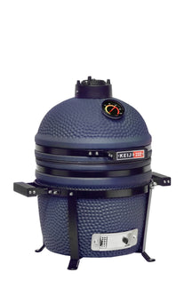Keij Kamado BBQ Legend Compact Blue - 15 inch