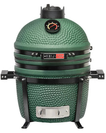Keij Kamado BBQ Legend Compact Green - 15 inch