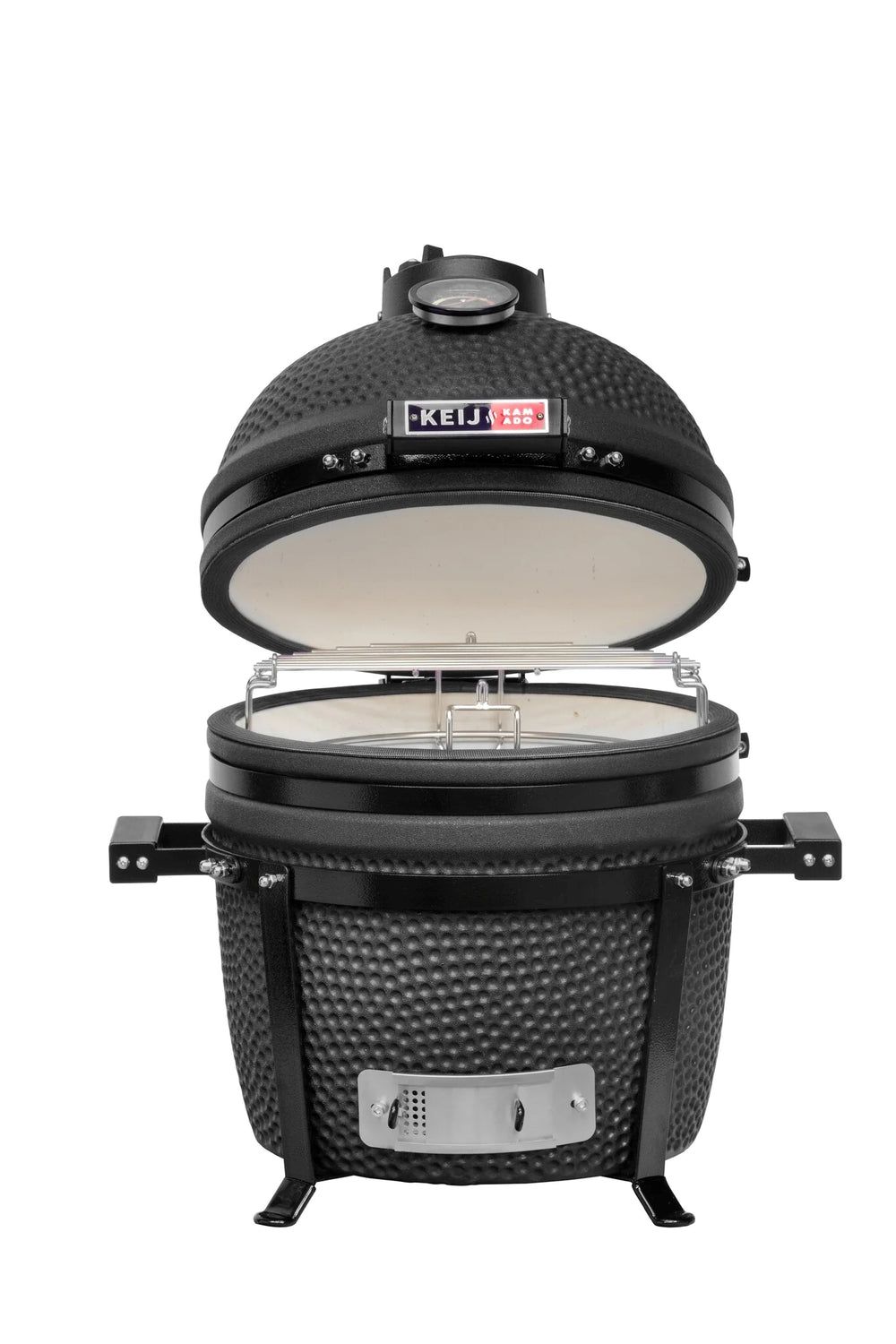 Keij Kamado BBQ Legend Compact Matt Black - 15 inch