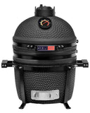 Keij Kamado BBQ Legend Compact Matt Black - 15 inch