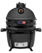 Keij Kamado BBQ Legend Compact Matt Black - 15 inch