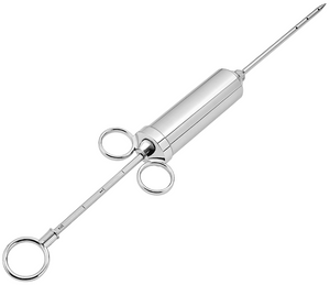 Keij Kamado Marinade Spuit / Vlees Injectiespuit RVS