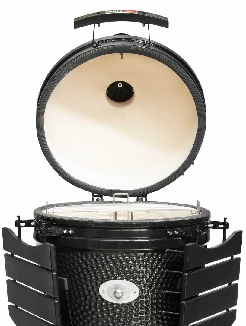 Keij Kamado BBQ Pro Large Black - 21 inch
