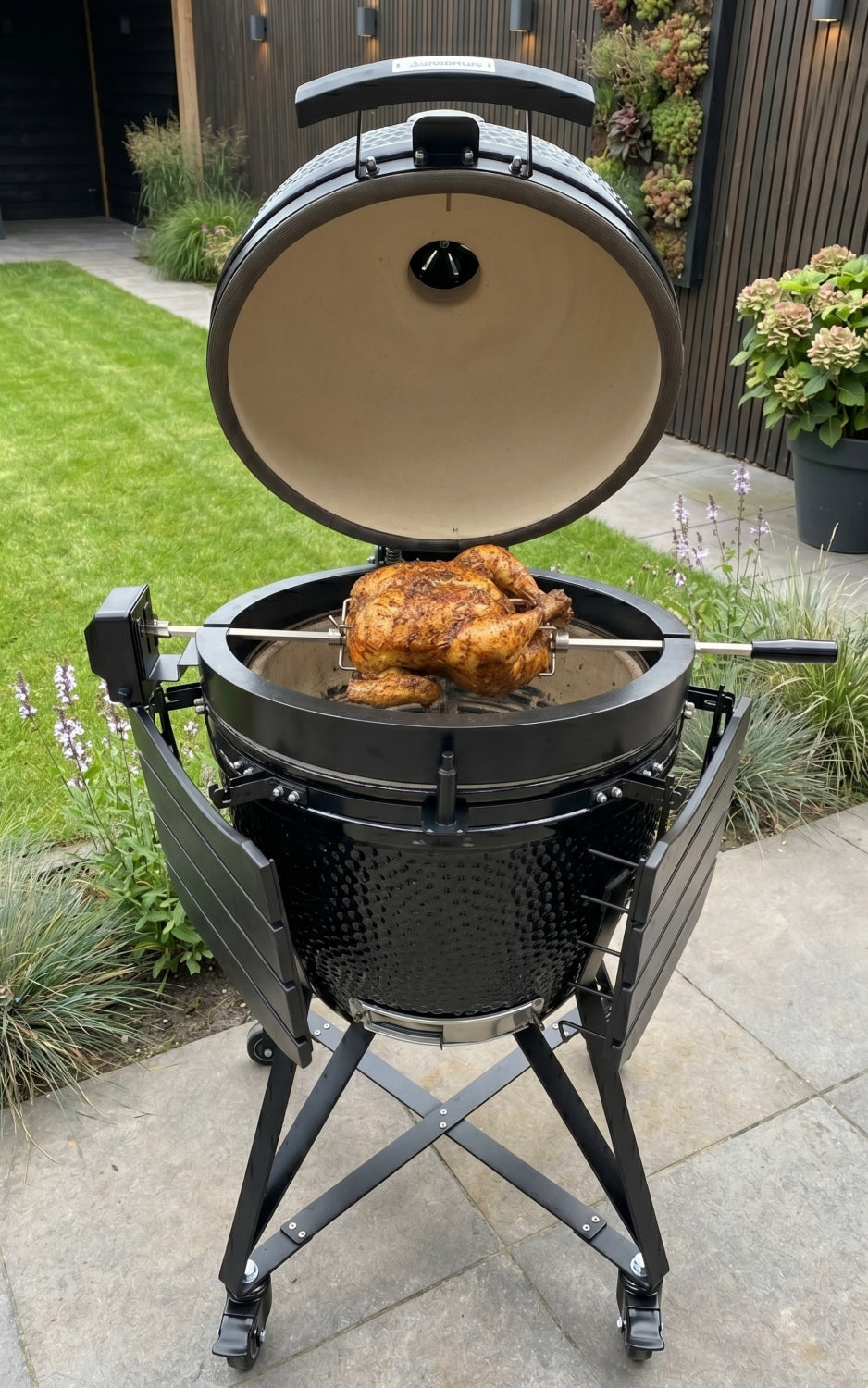 Keij Kamado Rotisserie Large - voor 21 inch Kamado's - Universeel
