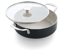 KitchenAid Hapjespan / Sauteerpan met deksel Aluminium Mat Zwart ø 28 cm / 4.3 Liter