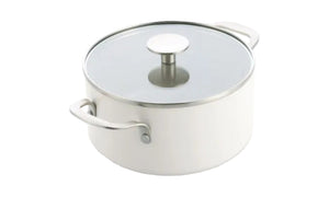 KitchenAid Kookpan Aluminium White Milkshake ø 20 cm / 3.1 Liter