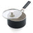 KitchenAid Steelpan Aluminium Mat Zwart ø 16 cm / 1.6 Liter - met deksel