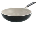 KitchenAid Wokpan Aluminium Mat Zwart ø 28 cm / 3.7 Liter - keramische anti-aanbaklaag