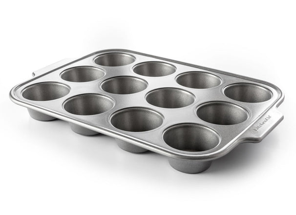 KitchenAid Muffinvorm Aluminized Steel - 12 muffins - 41 x 28 cm - keramische anti-aanbaklaag