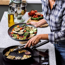 KitchenAid Grillpan Classic Forged ø 28 cm - sfeerbeeld 1
