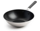 KitchenAid Wokpan Classic RVS ø 28 cm / 3.7 Liter - keramische anti-aanbaklaag