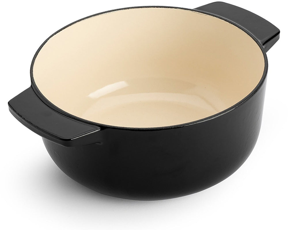 KitchenAid Braadpan Gietijzer Onyx Black ø 22 cm / 3.3 Liter - zonder deksel
