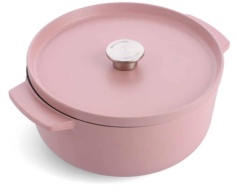 KitchenAid Braadpan Gietijzer Dried Rose ø 26 cm / 5.2 Liter